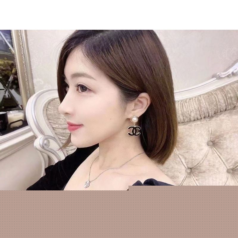 Ch*el earrings